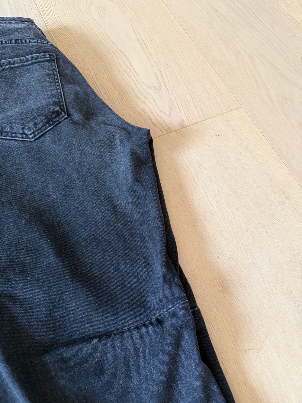 Just Black Denim The Seamed Barrell Jeans Women 27 washed black - Picture 9 of 10